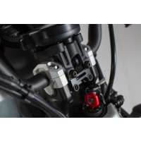 Zestaw Podwyższający Kierownicę Podwyższenie 20 Mm Yamaha Xsr 700 (16-) Black Sw-Motech