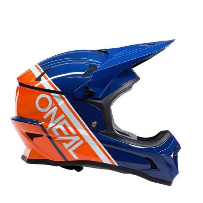 Kask rowerowy O'neal Sonus niebiesko-pomarańczowy