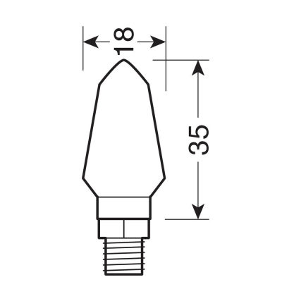 wymiary kierunkowskazów Lampa Micro Led